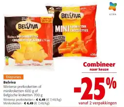Colruyt Belviva Winterse pretkroketten aanbieding