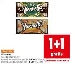 Colruyt Viennetta IJsstronk Pistachio-Vanilla 650 ml aanbieding