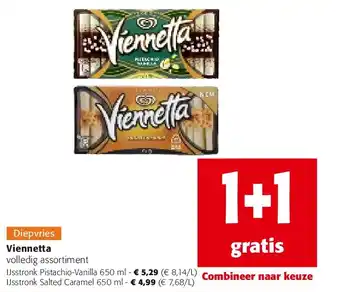 Viennetta IJsstronk Pistachio-Vanilla 650 ml