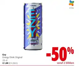 Colruyt Ezy Energy Drink Original 25 cl aanbieding