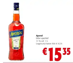 Colruyt Aperol bitter aperitief 11 % vol 1 L aanbieding