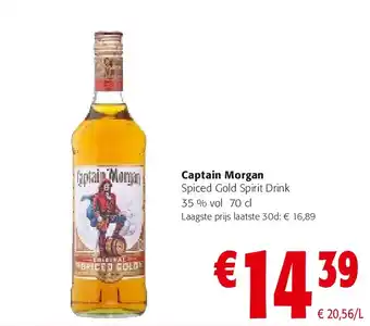 Captain Morgan Spiced Gold Spirit Drink
