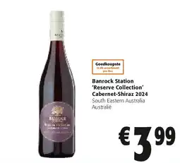 Colruyt Banrock Station ‘Reserve Collection’ Cabernet-Shiraz 2024 aanbieding