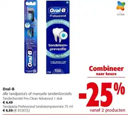 Colruyt Oral-B Tandpasta Professional tandsteenpreventie 75 ml aanbieding