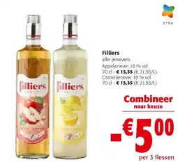 Colruyt Filliers Appeljenever 18 % vol 70 cl aanbieding