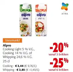 Colruyt Alpro Cooking aanbieding
