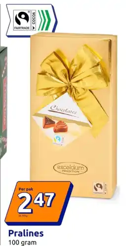 Action Pralines aanbieding