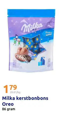 Action Milka kerstbonbons Oreo aanbieding