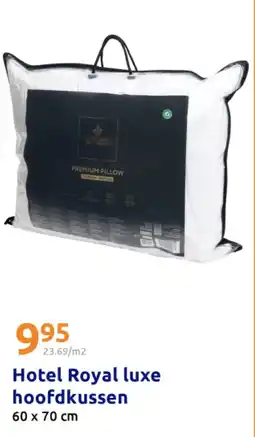 Action Hotel Royal luxe hoofdkussen aanbieding