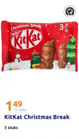 Action KitKat Christmas Break aanbieding