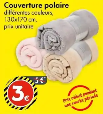 TEDi Couverture polaire aanbieding