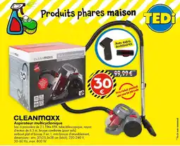 TEDi Cleanmaxx aspirateur multicyclonique aanbieding