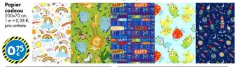 TEDi Papier cadeau aanbieding