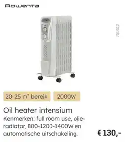Multi bazar Oil heater intensium aanbieding