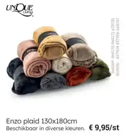 Multi bazar Enzo plaid aanbieding