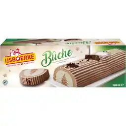 Albert Heijn IJsboerke Kerststronk vanille praliné bel aanbieding