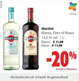 Colruyt Martini Bianco aanbieding