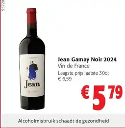 Colruyt Jean Gamay Noir 2024 aanbieding
