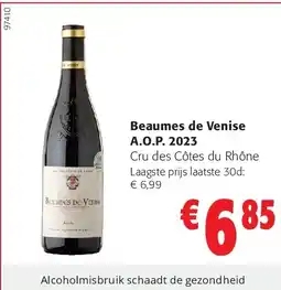 Colruyt Beaumes de Venise A.O.P. 2023 aanbieding