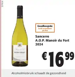 Colruyt Sancerre A.O.P. Manoir du Fort 2024 aanbieding