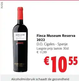 Colruyt Finca Museum Reserva 2022 aanbieding