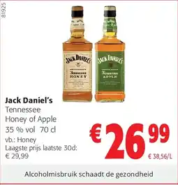 Colruyt Jack Daniel’s Tennessee aanbieding