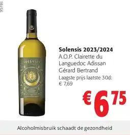Colruyt Solensis 2023/2024 aanbieding