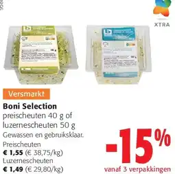 Colruyt Boni Selection preischeuten 40 g aanbieding