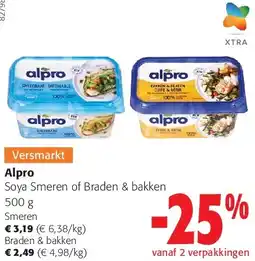 Colruyt Alpro Smeren aanbieding