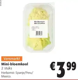 Colruyt Mini-bloemkool aanbieding