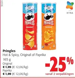 Colruyt Pringles Original aanbieding