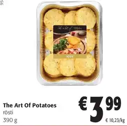 Colruyt The Art Of Potatoes rƶsti 390 g aanbieding