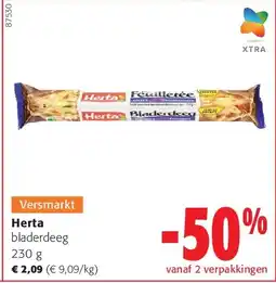 Colruyt Herta bladerdeeg 230 g aanbieding