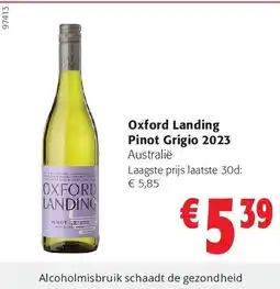 Colruyt Oxford Landing Pinot Grigio 2023 aanbieding