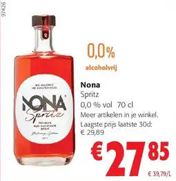 Colruyt Nona Spritz aanbieding