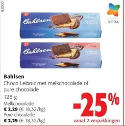 Colruyt Bahlsen Melkchocolade aanbieding