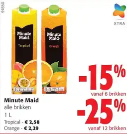 Colruyt Minute Maid Tropical aanbieding