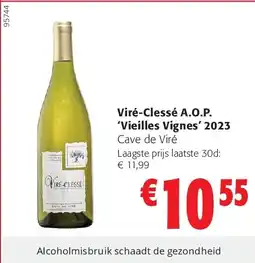 Colruyt VirĆ©-ClessĆ© A.O.P. āVieilles Vignesā 2023 aanbieding