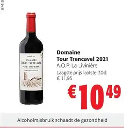 Colruyt Domaine Tour Trencavel 2021 aanbieding