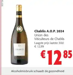 Colruyt Chablis A.O.P. 2024 aanbieding