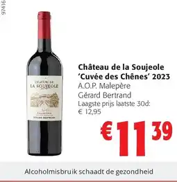 Colruyt Château de la Soujeole ‘Cuvée des Chênes’ 2023 aanbieding