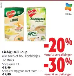 Colruyt Liebig Déli Soup Soep ajuin 1 L aanbieding
