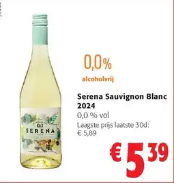 Colruyt Serena Sauvignon Blanc 2024 aanbieding