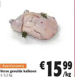 Colruyt Verse gevulde kalkoen aanbieding