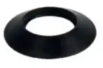 Multi bazar Rozet silicone zwart D80 aanbieding