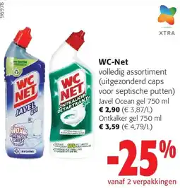 Colruyt WC-Net Javel Ocean gel 750 ml aanbieding