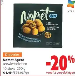Colruyt Nomet Apéro zeewierkroketten aanbieding