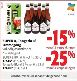Colruyt SUPER 8 IPA 6 % vol 4 x 33 cl aanbieding