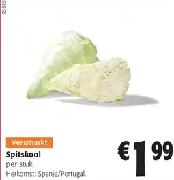Colruyt Spitskool aanbieding