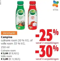 Colruyt Culinaire room aanbieding